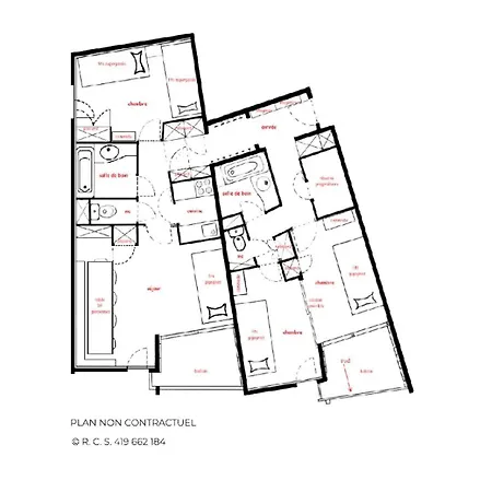 Origanes - Pour 10 Proche Des Pistes Aux Menuires Mae-4324 * سان-مارتن-دي-بيفيل