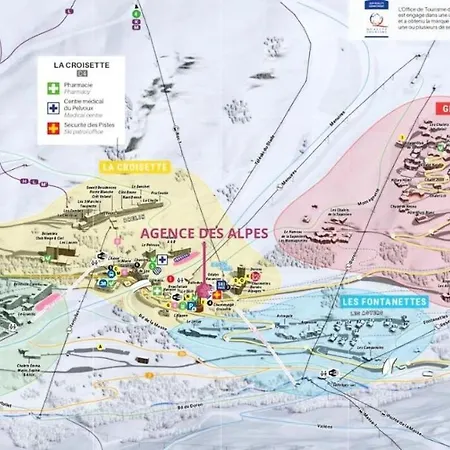 Origanes - Pour 10 Proche Des Pistes Aux Menuires Mae-4324 شقة *